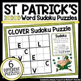 St. Patrick's Day Sudoku Word Puzzles