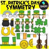 St Patrick's Day Symmetry Clip Art Set {Educlips Clipart}