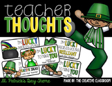St. Patrick's Day Teacher Notes