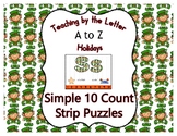 St. Patrick's Day ~ Teaching by the Letter Holiday Strip N