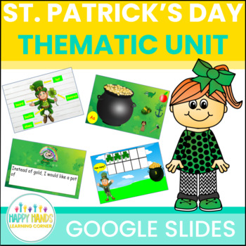 St Patrick #39 s Day Thematic Unit Bundle for Google Slides TpT