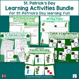 St. Patrick's Day Theme Activities, Worksheets and Printab
