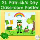 St. Patrick's Day Classroom Poster (11" x 8.5")