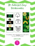 St. Patrick's Day Themed Bookmark