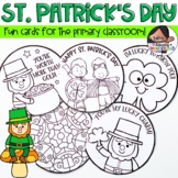 St. Patrick's Day Themed Cards for the Primary Classroom