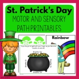 St. Patrick's Day Themed Sensory Path and Motor Path Printables