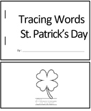 St. Patrick's Day Tracing Words