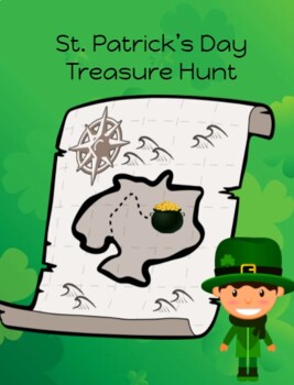 Preview of St. Patrick's Day Treasure Hunt (Editable)