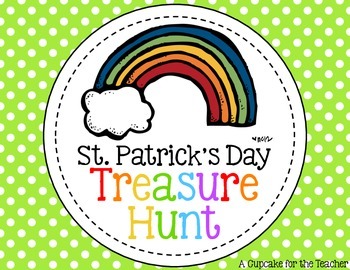 Preview of St. Patrick's Day Treasure Hunt {Freebie}