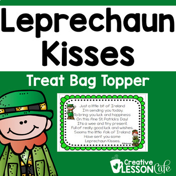 Preview of St. Patrick's Day | Treat Bag Toppers | Leprechaun Gifts for Students