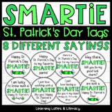 St. Patrick's Day Treat Tags Lucky to Know You Smarty Pant