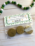 St. Patrick's Day Treat Tags, St. Patrick's Day Gift for S