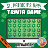 St. Patrick's Day Trivia Game! Fun Classroom Activity {EDITABLE}