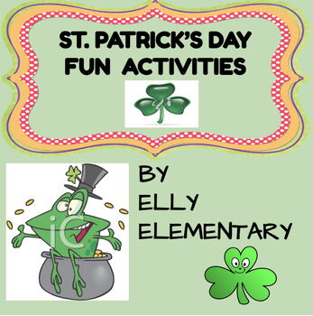 Preview of ST. PATRICK'S DAY INTERDISCIPLINARY UNIT WITH FUN CRAFTIVITIES  -2ND-4TH GRADE