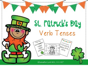 Preview of St. Patrick's Day Verb Tenses