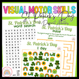 St. Patrick's Day Visual Motor Bundle for Occupational The