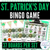St. Patrick's Day Vocabulary BINGO Game in English / Newcomers