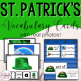 St. Patrick's Day Vocabulary Cards! - Real Photos!