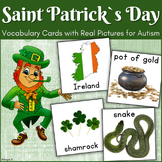 St Patrick`s Day Vocabulary Cards Nonverbal Communication 