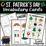 St. Patrick’s Day Vocabulary (Freebie!) | Speech Therapy