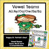 St. Patrick's Day Vowel Team Phonics Game