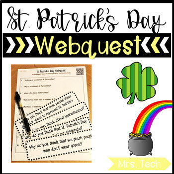 Preview of St. Patrick's Day Webquest