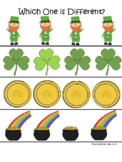St. Patrick's Day Which One is Different Preschool Educati