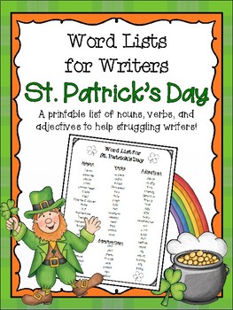 70+ St. Patrick's Day Words & Phrases: Vocabulary & Word List for St. Paddy's  Day - Capitalize My Title