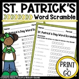 St. Patrick's Day Word Scramble | TPT Dollar Deals