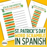St. Patrick's Day Word Scramble in Spanish