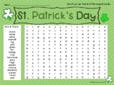 St. Patrick's Day Word Search