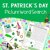 St. Patrick's Day Word Search with Riddle -Build the List 