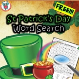 St Patrick's Day Word Search Puzzle Free Printable