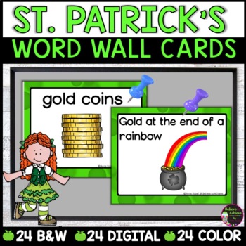 Preview of St. Patrick's Day Word Wall Cards