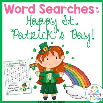Preview of St Patrick's Day Worksheet
