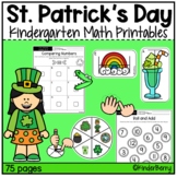 St. Patrick's Day Worksheets for Kindergarten - March No P