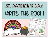 St. Patrick's Day Write/Trace the Room