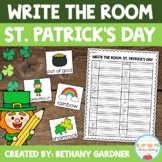 St. Patrick's Day Write-the-Room Activity + Fast Finishers