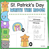 St. Patrick's Day Write the Room Lucky Charms Themed