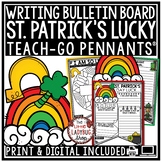 St. Patrick's Day Writing Prompt March Bulletin Board How 