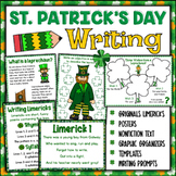St. Patrick's Day Writing Activities and March Writing Prompts