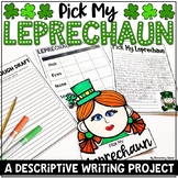 St. Patrick's Day Writing Activity | Descriptive Writing f