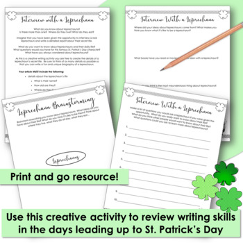 Interview with a Leprechaun and more St Patrick's Day fun