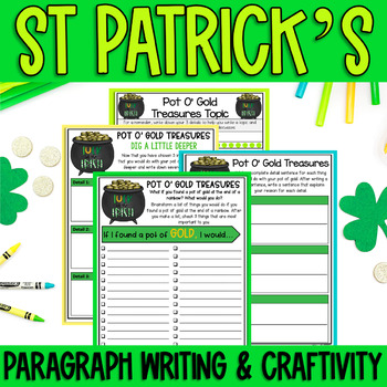 Preview of St. Patrick’s Day Writing Activity | Printable | Digital