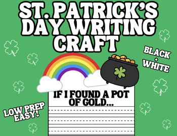 Preview of St. Patrick's Day Writing Craft Activity