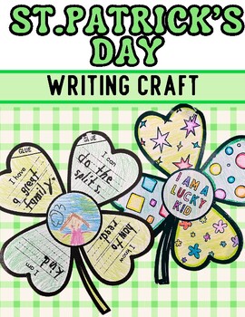 Preview of St. Patrick's Day Writing Craft Activity First Grade