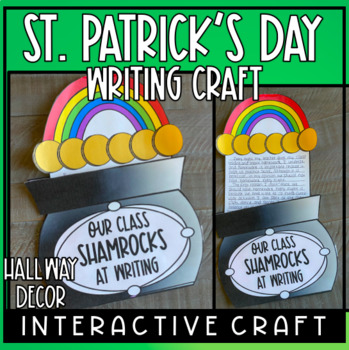 Preview of St. Patrick's Day Writing Craft Expository, Persuasive, Narrative, Opinion