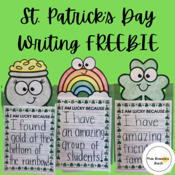 Preview of St. Patrick's Day Writing Craft FREEBIE