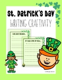St. Patrick's Day Writing Craftivity | Build a Leprechaun 