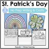 St. Patrick's Day Writing + Crafts Pack - 5 Writing / Craf